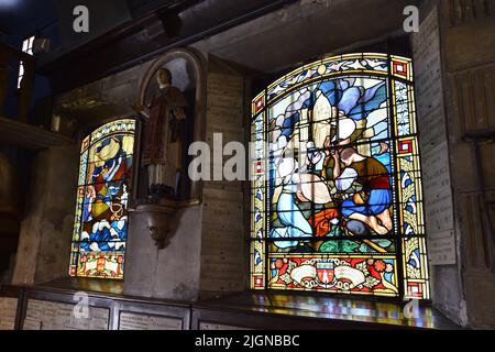 Chapelle Notre-Dame de Grâce - Equemeauville - Calvados - Normandie - Frankreich Stockfoto