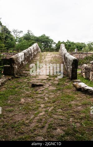 In ganz Großbritannien - Beggars Bridge, Glaisdale, in der Nähe von Whitby, North Yorkshire, Großbritannien Stockfoto