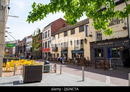 Foreman Street in Nottingham City, Nottinghamshire, England Stockfoto