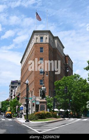 Connecticut Avenue, Witherspoon Park, Washington D.C. Stockfoto