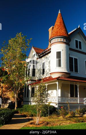 Das Christian House ist ein viktorianisches Revival-Haus und befindet sich im San Diego Heritage Park, in der Nähe der Altstadt Stockfoto