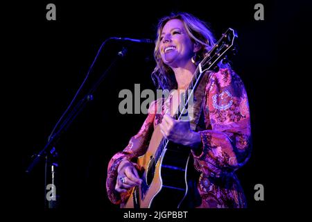 11. Juli 2022, Toronto, Ontario, Kanada: Die kanadische Singer-Songwriterin Sarah McLachlan trat bei einer ausverkauften Show auf der Budweiser Stage in Toronto auf. Im Bild: SARAH MCLACHLAN (Bild: © Angel Marchini/ZUMA Press Wire) Stockfoto