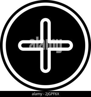 Symbol Dateien hinzufügen . Stock Vektor