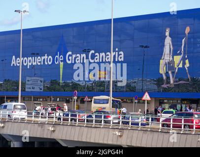 Flughafen von Gran Canaria, Gran Canaria, Kanarische Inseln, Spanien, Europa Stockfoto