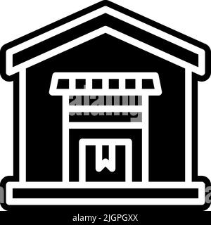 Logistiklager Symbol . Stock Vektor