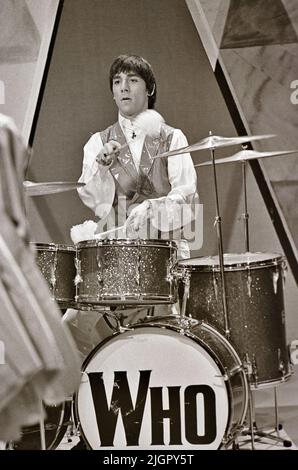 THE WHO on Ready, Steady, Go! 1966 - Keith Moon. Stockfoto