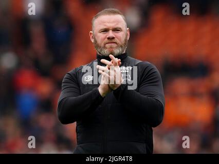 Fileboto vom 30-04-2022 von Wayne Rooney, der zum neuen Cheftrainer von DC United ernannt wurde, hat der Major League Soccer Club angekündigt. Ausgabedatum: Dienstag, 12. Juli 2022. Stockfoto