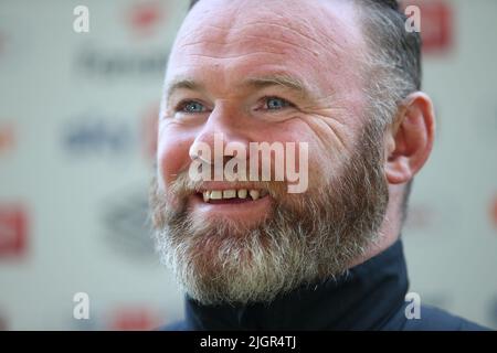 Fileboto vom 07-05-2022 von Wayne Rooney, der zum neuen Cheftrainer von DC United ernannt wurde, hat der Major League Soccer Club angekündigt. Ausgabedatum: Dienstag, 12. Juli 2022. Stockfoto