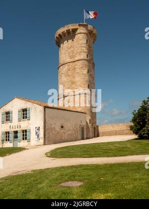 Il de Re, Frankreich Juni 2022. Whale Lighthouse auf der Insel Ile de Re in Frankreich, Phare des Baleines Stockfoto