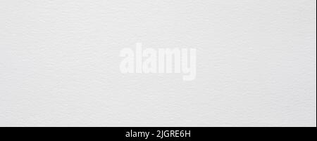 Weißem Aquarellpapier Textur Hintergrund Stockfoto