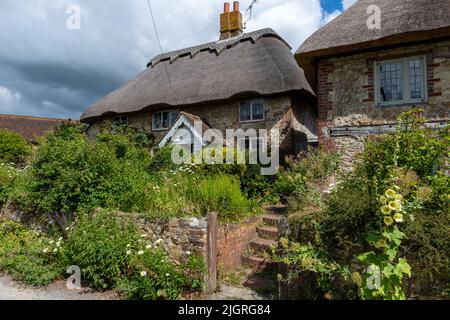 Das Dorf Amberley, West Sussex - „das schönste Dorf in Sussex“ Stockfoto