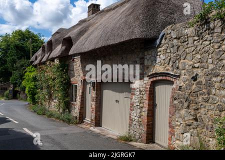 Das Dorf Amberley, West Sussex - „das schönste Dorf in Sussex“ Stockfoto