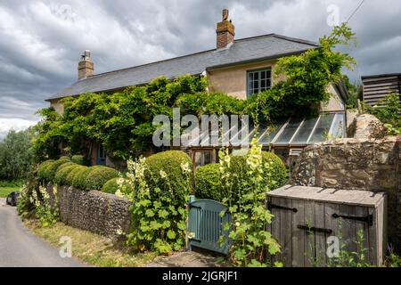 Das Dorf Amberley, West Sussex - „das schönste Dorf in Sussex“ Stockfoto