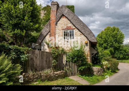 Das Dorf Amberley, West Sussex - „das schönste Dorf in Sussex“ Stockfoto