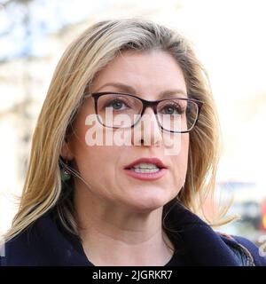 Aktenfoto vom 12/03/2020 von Penny Mordaunt. Ausgabedatum: Dienstag, 12. Juli 2022. Stockfoto