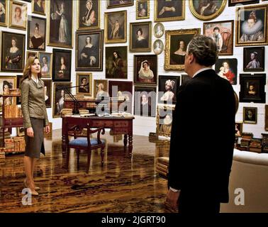 SYLVIA HOEKS, Geoffrey Rush, DAS BESTE ANGEBOT, 2013 Stockfoto