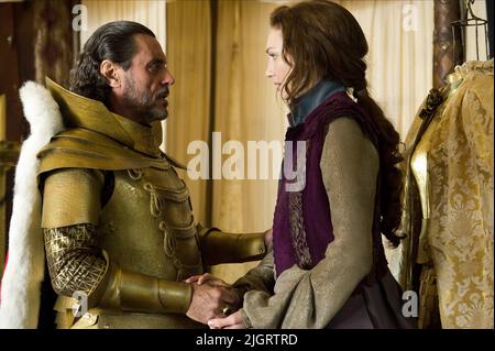 IAN MCSHANE, ELEANOR TOMLINSON, JACK, dem riesigen Slayer, 2013 Stockfoto