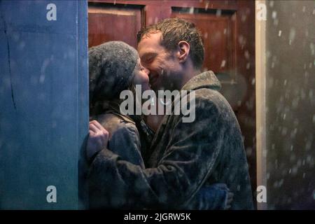 ROSE BYRNE, Rafe Spall, GEBE ICH ES EIN JAHR, 2013 Stockfoto