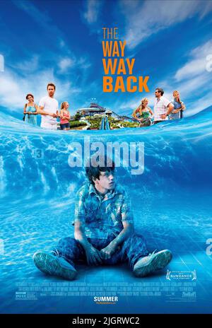 Maya Rudolph, Sam Rockwell, Annasophia Robb, Allison Janney, Steve Carell, Toni Collette & Liam James Poster Film: The Way, Way Back (USA 2013) Charaktere: Caitlyn, Owen, Susanna, Betty, Trent, Pam, Duncan Director: NAT Faxon & Jim Rash 21 January 2013 **WARNUNG** Dieses Foto ist nur für den redaktionellen Gebrauch bestimmt und unterliegt dem Copyright von FOX SEARCHLIGHT und/oder des Fotografen, der von der Film- oder Produktionsfirma beauftragt wurde, und kann nur durch Publikationen im Zusammenhang mit der Bewerbung des oben genannten Films reproduziert werden. Eine obligatorische Gutschrift an FOX-SCHEINWERFER ist erforderlich. Der Fotograf sollte ebenfalls cred sein Stockfoto