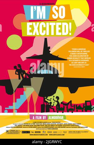 FILMPLAKAT, I'M SO EXCITED!, 2013 Stockfoto