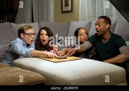 ANDREW DALY, ALANNA UBACH, ESSENCE ATKINS, Marlon Wayans, A Haunted House, 2013 Stockfoto