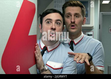 CARLOS ARECES, Raul AREVALO, ICH BIN SO AUFGEREGT!, 2013 Stockfoto