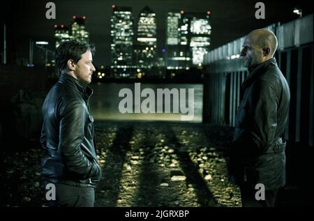 JAMES MCAVOY, MARK STRONG, WILLKOMMEN IN DER PUNCH, 2013 Stockfoto