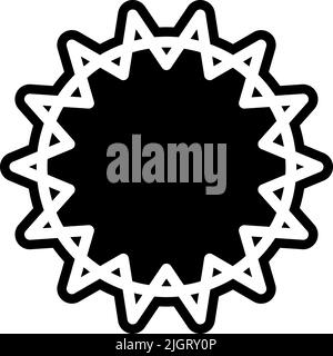 Ostertag Dorn Symbol . Stock Vektor