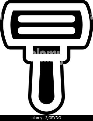 Mode Rasiermesser Ikone . Stock Vektor