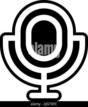 Friseursalon und Friseurladen Handspiegel Icon . Stock Vektor