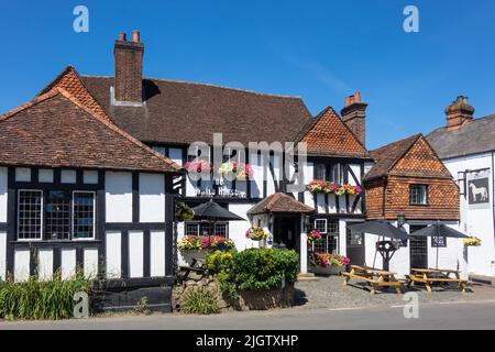 England, Surrey, Shere, White Horse Inn Stockfoto