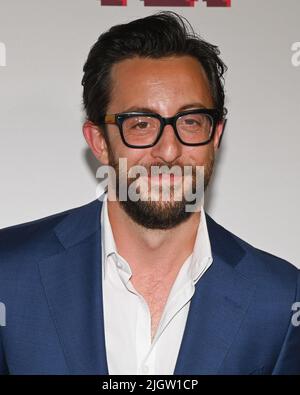 12. Juli 2022, Hollywood, Caliafornia, USA: Adam Rose nimmt an der ''1UP'' Los Angeles Premiere Teil. (Bild: © Billy Bennight/ZUMA Press Wire) Stockfoto