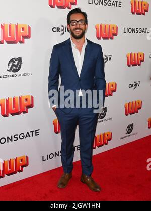 12. Juli 2022, Hollywood, Caliafornia, USA: Adam Rose nimmt an der ''1UP'' Los Angeles Premiere Teil. (Bild: © Billy Bennight/ZUMA Press Wire) Stockfoto