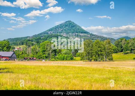 Panoramablick auf den Berg Klic Stockfoto