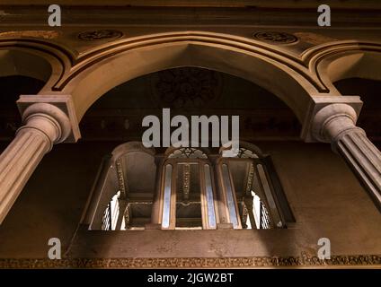 Sursock Palace abgeschlossen zerstört durch die Hafenexplosion, Beirut Governorate, Beirut, Libanon Stockfoto