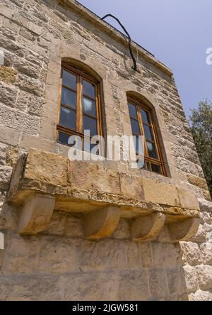 Drusenführer Walid Jumblatt Palace, Governorat Mount Lebanon, Moukhtara, Libanon Stockfoto