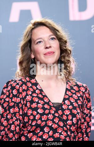 Villaviciosa de Odon. Spanien. 20220713, Josefin Nelden nimmt an der ‘The Head’ TV-Serie der zweiten Staffel in den Adisar Studios am 13. Juli 2022 in Villaviciosa de Odon, Spanien, Teil Stockfoto