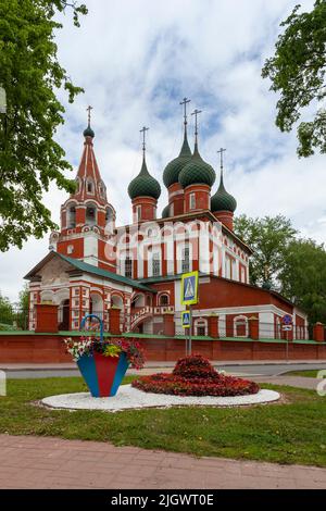 Kirche von Michael dem Erzengel in Jaroslawl, Russland. Stockfoto