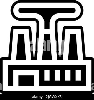 Symbol für die Herstellung der Kreislaufwirtschaft . Stock Vektor