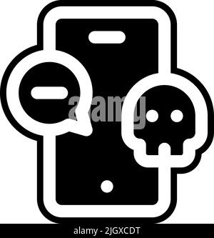 Fake News-Scam-Symbol . Stock Vektor