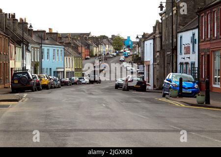 Main Street, Whithorn, Dumfries and Galloway, Schottland, Großbritannien Stockfoto