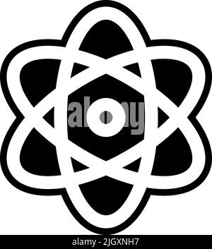 High School Atom Symbol . Stock Vektor