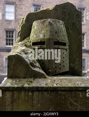 Glasgow, Schottland - 12. 2021. Oktober: William Wallace Monument, in der Glasgow Necropolis, in Glasgow, Schottland - zum Gedenken an die Schlacht am Bel Stockfoto