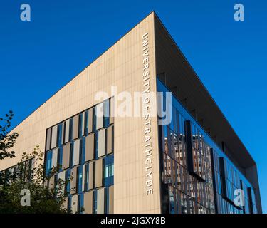 Glasgow, Schottland - Oktober 15. 2021: Ein Blick auf die Universität von Strathclyde, in der historischen Stadt Glasgow, in Schottland. Stockfoto