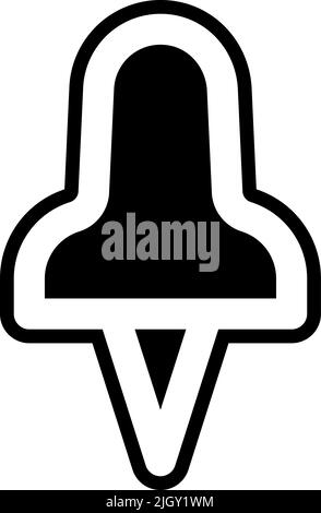 Bürostift-Symbol . Stock Vektor