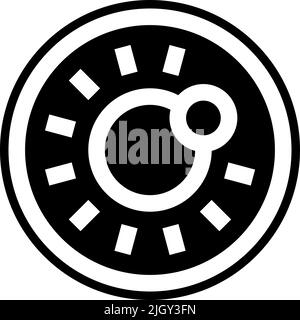 Augensymbol des Optometristen . Stock Vektor