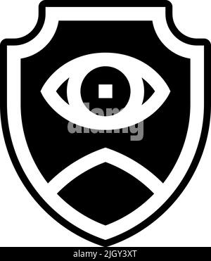 Optometrist Vision Icon . Stock Vektor