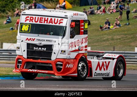 British Truck Racing Championship Thruxton Juli 2022 Stockfoto