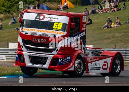 British Truck Racing Championship Thruxton Juli 2022 Stockfoto