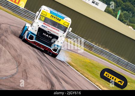 British Truck Racing Championship Thruxton Juli 2022 Stockfoto